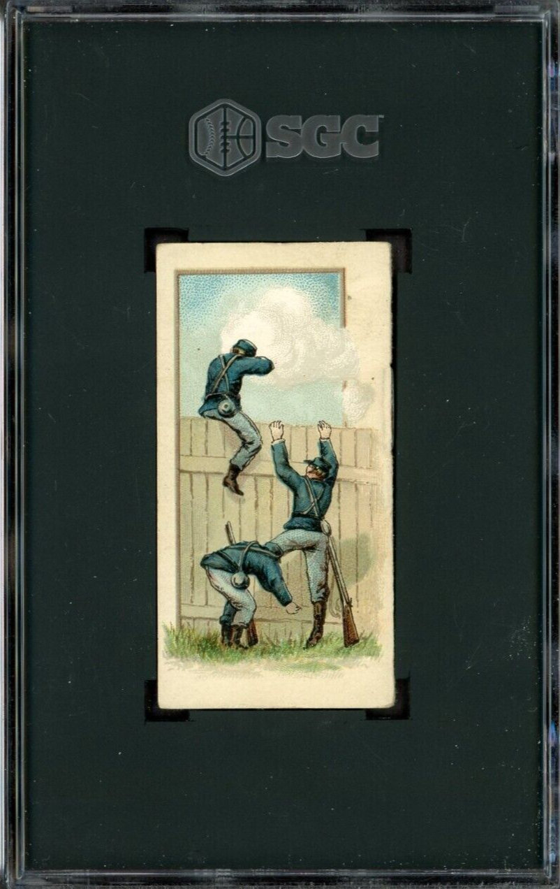 1889 N78 Duke's Cigarettes HISTORY OF GENERALS (SGC 3 VG) Gen. James A Garfield1