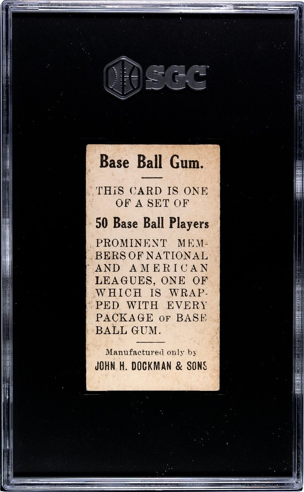1909 E92 Dockman & Sons Dave Shean (SGC 5 EX) Boston Braves