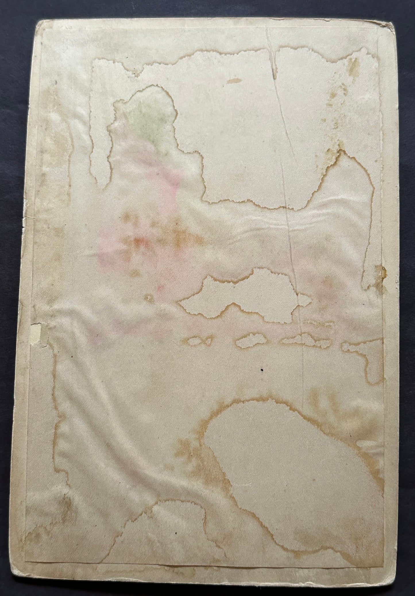 Very RARE 1880s H-Unc Allen & Ginter FLAGS Cabinet Card! GREAT BRITAIN 9-1/4" x 6-1/8"