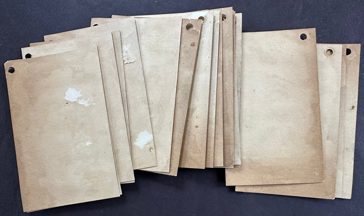 Collection of 18 circa 1890 French Trade Cards