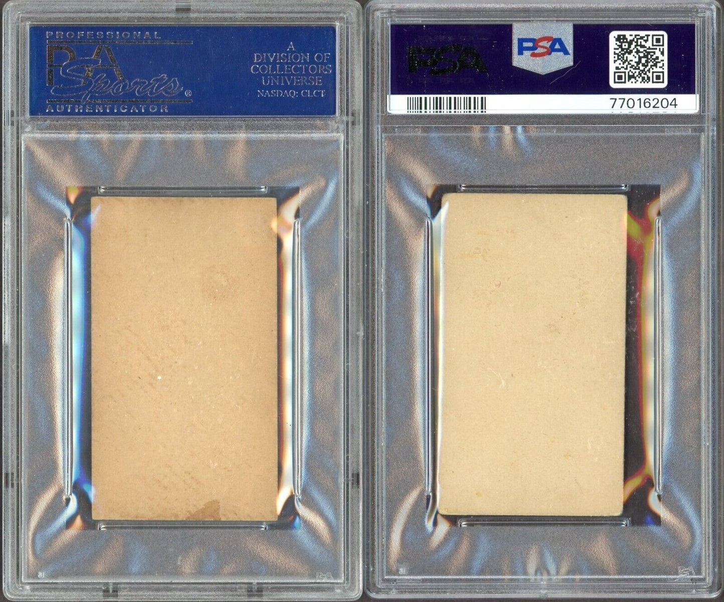 (Pair) Charlie Mitchell + Jake Kilrain 1890 N310 Mayo Cut Plug Cards (PSA 2 Gd)