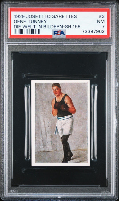 1929 Josetti Welt In Bildern (PSA 7 NM) #3 Gene Tunney0