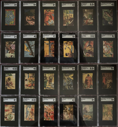 1930s Holloway's R110 "Pirate Treasure" Cards Complete set (48) SGC-Graded0