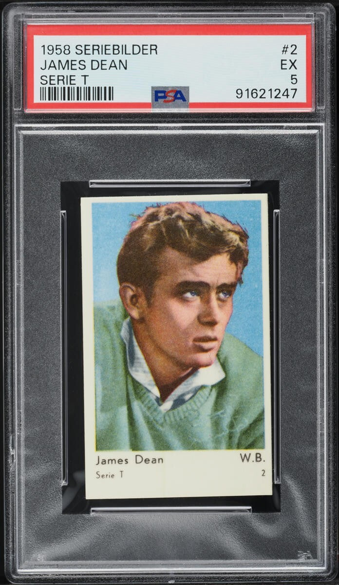 1958 Seriebilder Serie T James Dean #2 (PSA 5 EX)0