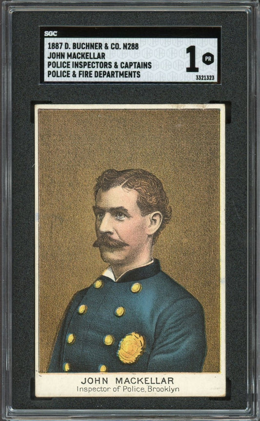 1888 Buchner & Co. N288 Police John MacKellar SGC 1 PR Collection of Jay Irving0