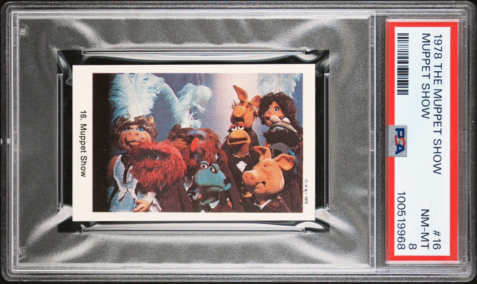 1978 Samlarbilder The Muppet Show  (PSA 8 NM/MT) Muppet Show #160