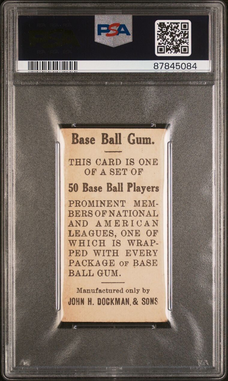 1909 E92 Dockman John McGraw (PSA 5 EX) HOF