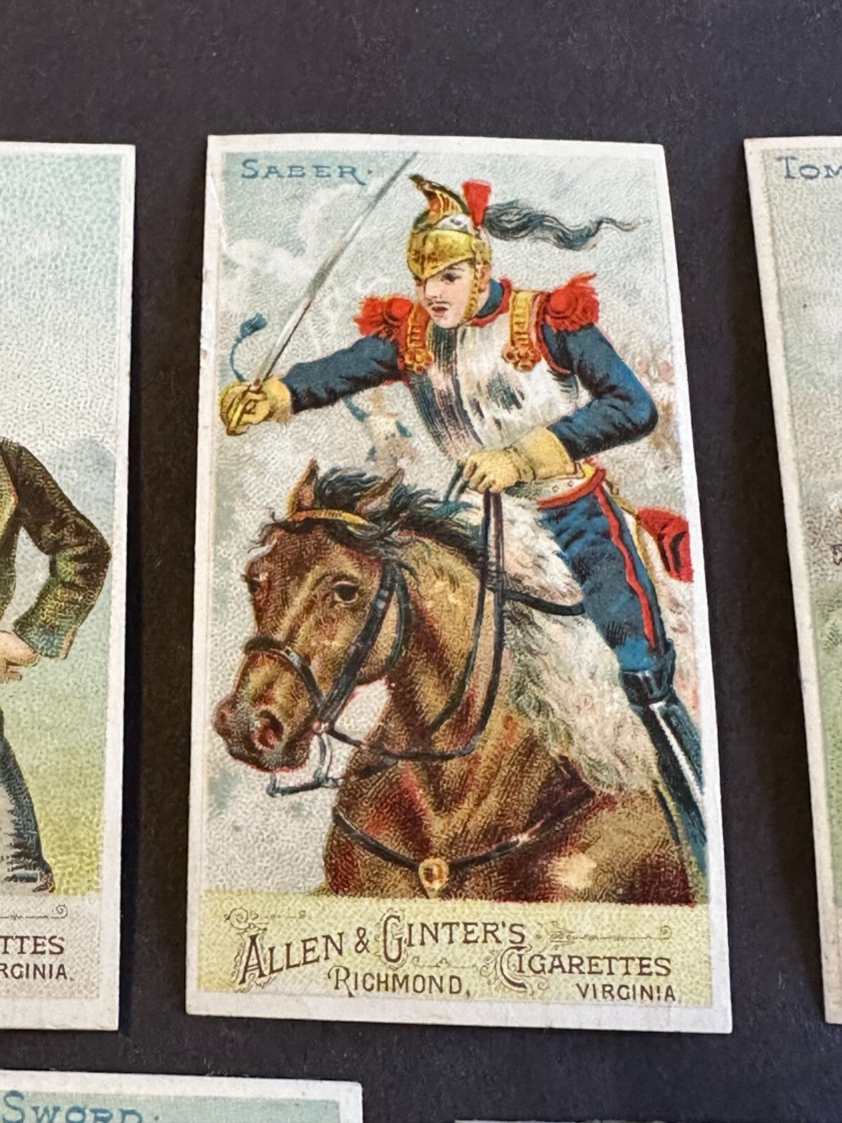 Near SET N3 Allen & Ginter Arms of Nations 47 out of 50 cards (Blank Backs)8