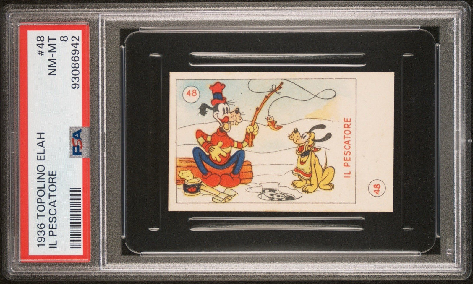 1936 Topolino Elah Walt Disney Mickey Mouse #48 (PSA 8 NM/MT) Il Pescadore0