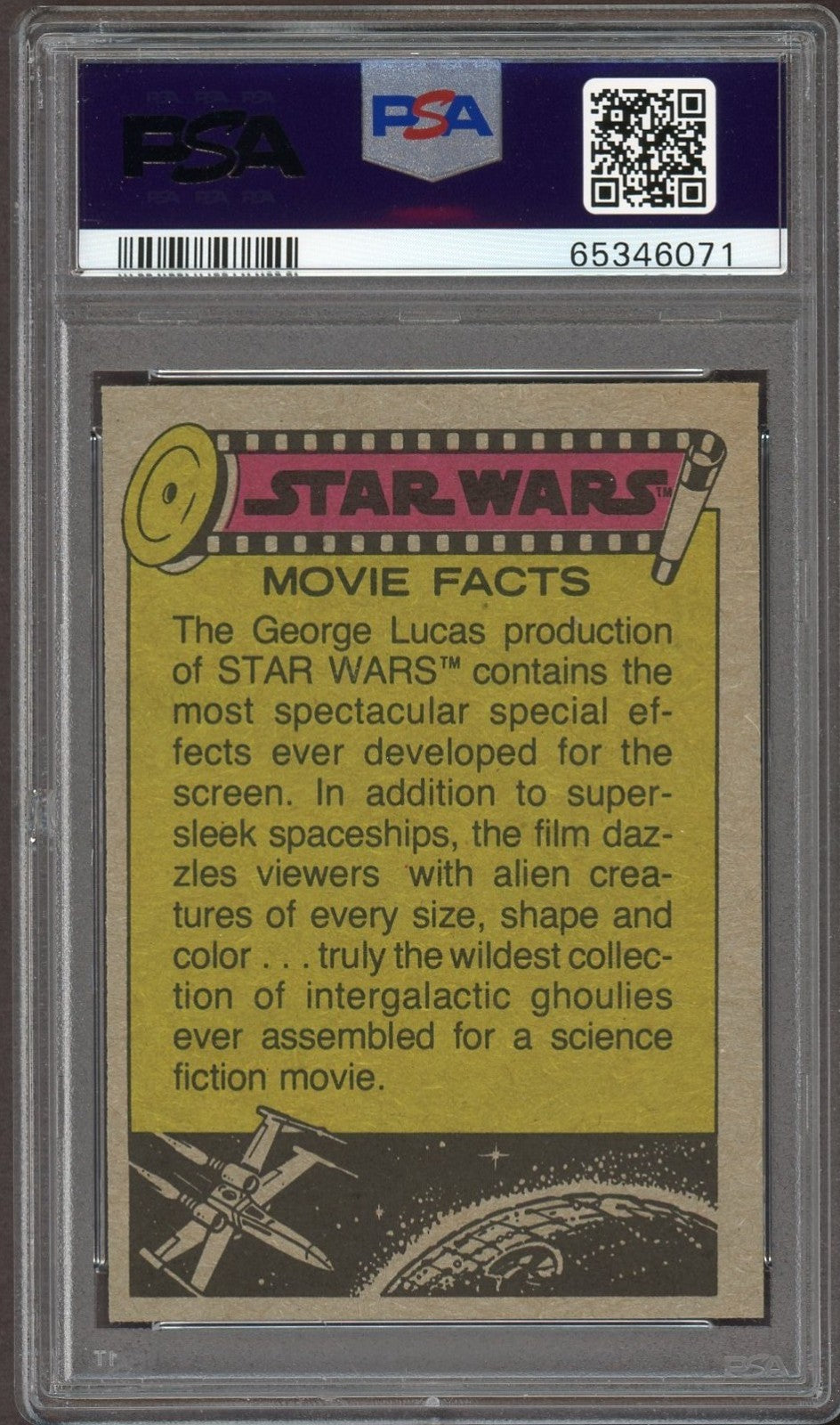 1977 Topps Star Wars #38 Luke And Hans In The Refuse Room (PSA 8 NM/MT)1