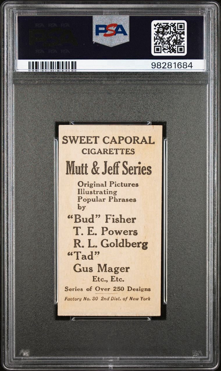 1906 T88 Sweet Caporal Mutt & Jeff Type 4 #64 "Lead Me To It" (PSA 4 VG/EX)1