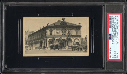 1903 T116 Allen Tobacco Telonette Art Studies #146 New York Herald (PSA 4 VG/EX)0
