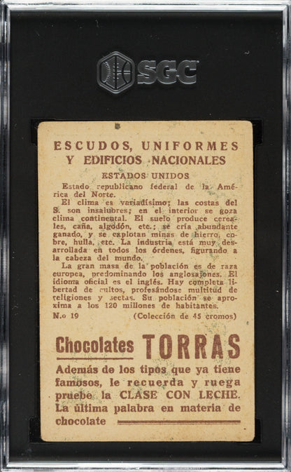 1920 Chocolates Torras Estados Unidos UNITED STATES (SGC 3 VG) Statue of Liberty1
