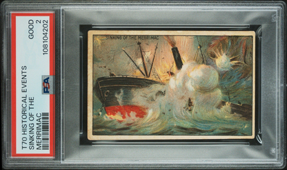 1911 Just Suits T70 Historical Events (PSA 2 GD) Sinking of the Merrimac0