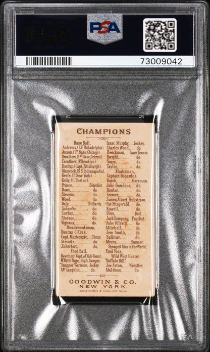 1888 N162 Goodwin Champions (PSA 4 VG/EX) BILLIARDS William Sexton1