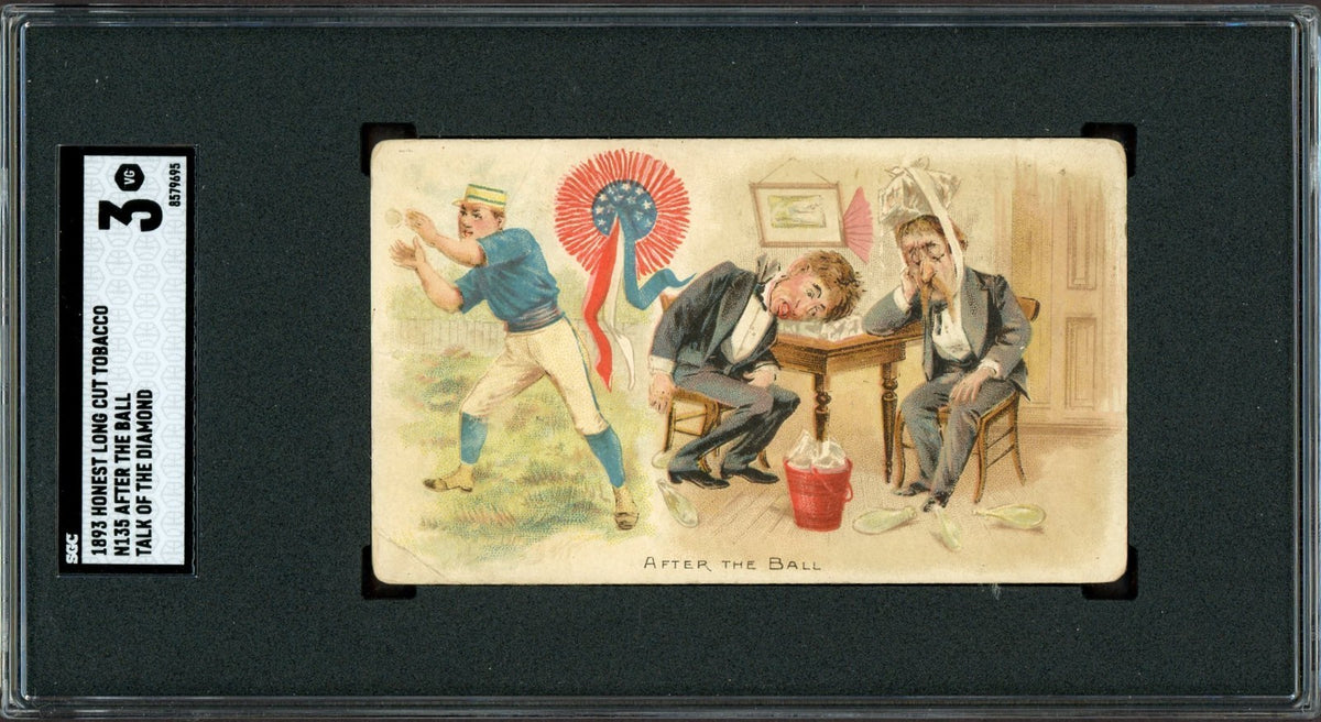 1893 N135 Duke Honest Long Cut Talk of the Diamond (SGC 3 VG) After The Ball0