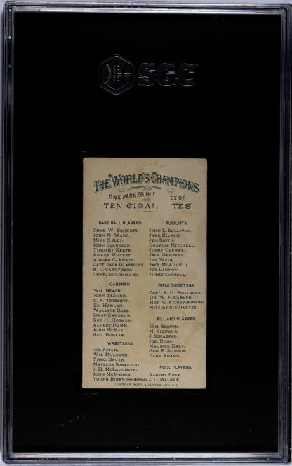 1887 Allen & Ginter N28 World's Champions Tobacco (SGC 3 VG) Jem Smith1
