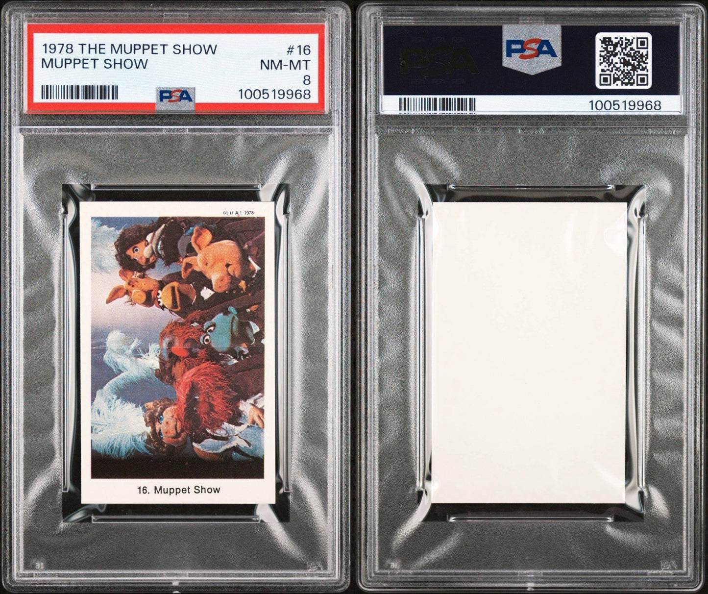 1978 Samlarbilder The Muppet Show  (PSA 8 NM/MT) Muppet Show #162