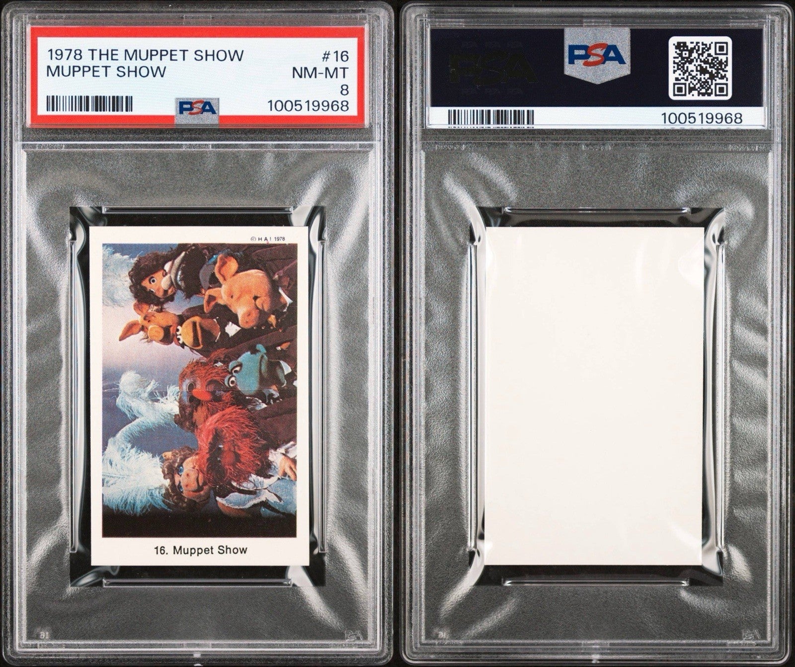 1978 Samlarbilder The Muppet Show  (PSA 8 NM/MT) Muppet Show #162