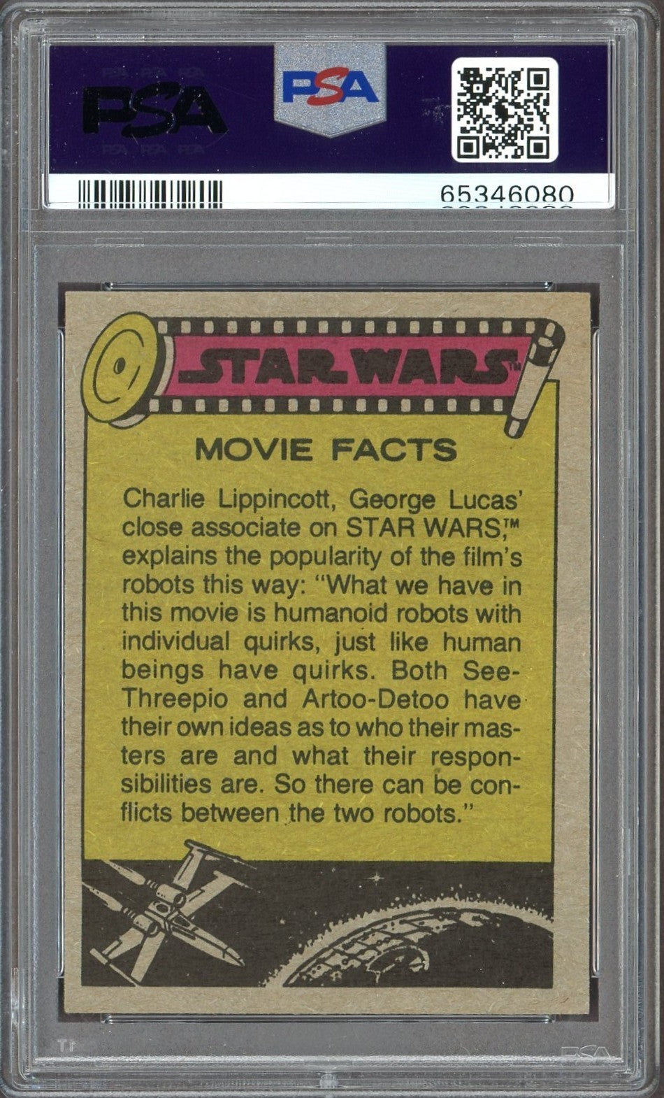 1977 Topps Star Wars #54 The Victors Receive Their Reward (PSA 8 NM/MT)1