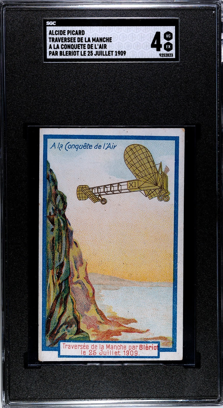 Alcide Picard Conquering the Sky SGC 4 VGEX Louis Bleriot Flight English Channel0