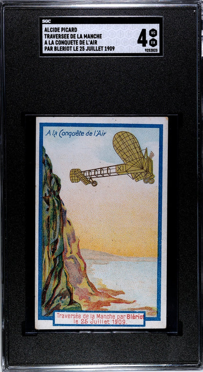 Alcide Picard Conquering the Sky SGC 4 VGEX Louis Bleriot Flight English Channel0