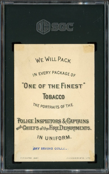 1888 Buchner N288 Police Capt. Daniel J. Lowery (SGC 1 PR) Coll. of Jay Irving1