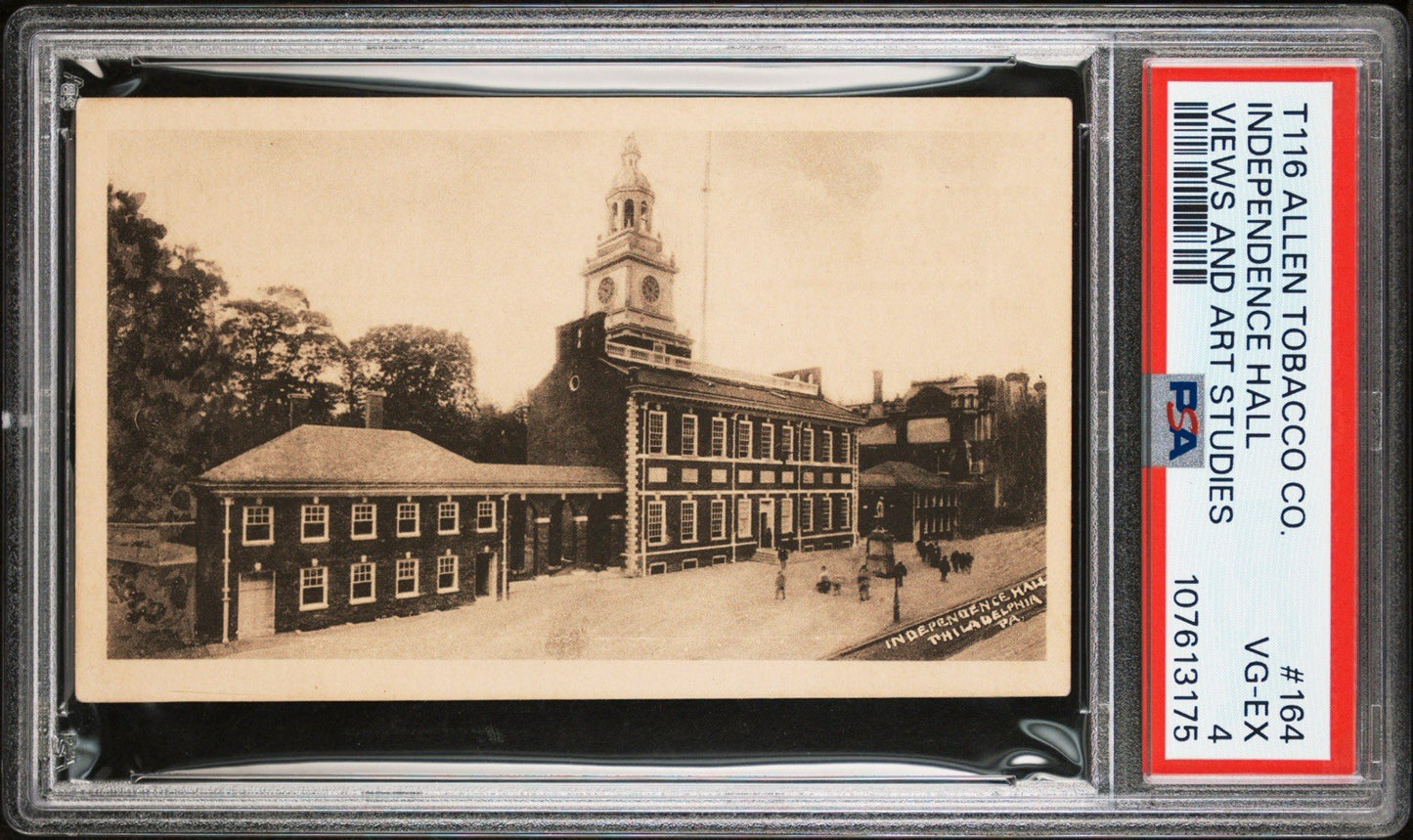 1903 T116 Allen Tobacco Telonette Cigars #164 INDEPENDENCE HALL (PSA 4 VGEX)0