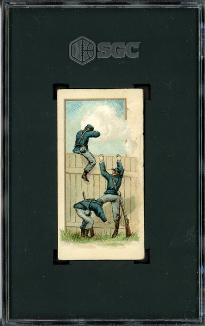 1889 N78 Duke's Cigarettes HISTORY OF GENERALS (SGC 3 VG) Gen. James A Garfield1
