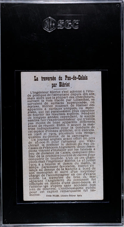 Alcide Picard Conquering the Sky SGC 4 VGEX Louis Bleriot Flight English Channel1