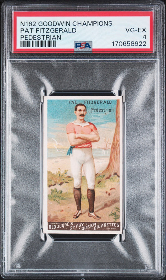 1888 N162 Goodwin Champions (PSA 4 VG/EX) PEDESTRIAN Pat Fitzgerald0