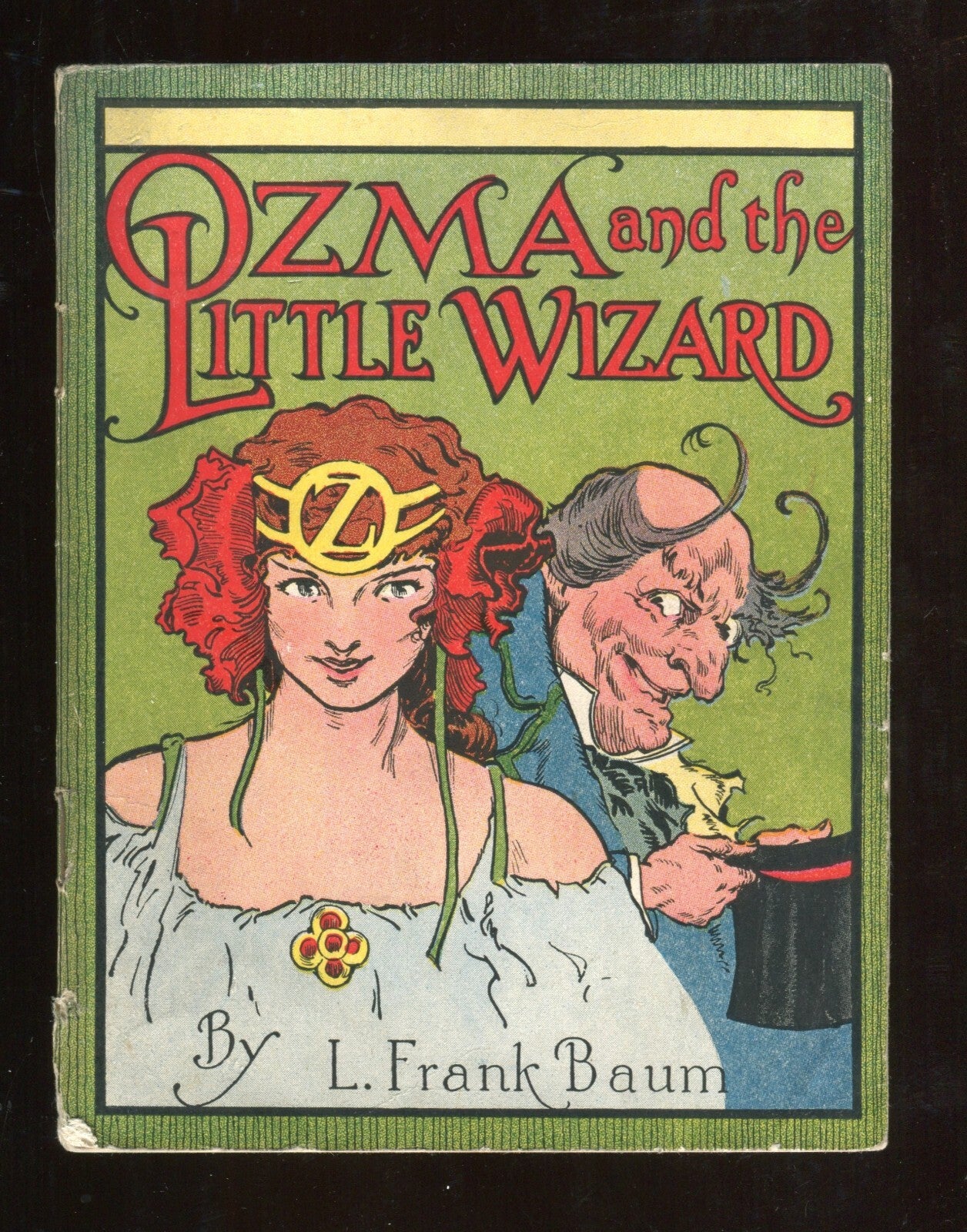 1933 OZMA AND THE LITTLE WIZARD by L. Frank Baum Vintage Jello Ad Book0