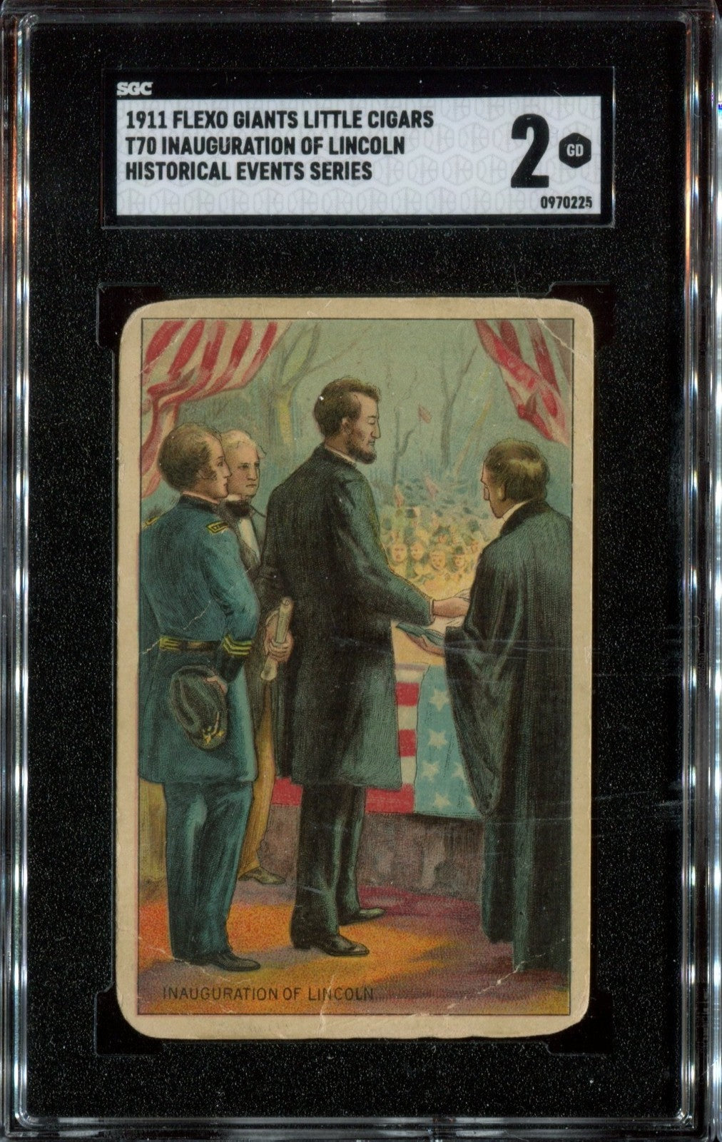 1910 T70 Inauguration of Lincoln Historical Events (PSA 2 GD) Flexo Giants0
