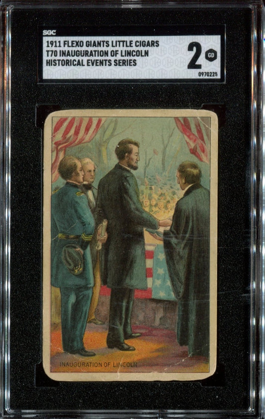1910 T70 Inauguration of Lincoln Historical Events (PSA 2 GD) Flexo Giants0