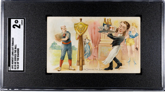 1888 N135 Duke Honest Long Cut Talk of the Diamond (SGC 2 GD) He Serves The Ball0