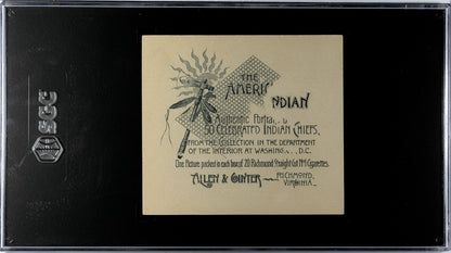 1888 Allen & Ginter N36 Celebrated American Indian Chiefs (SGC 1.5) Rushing Bear1