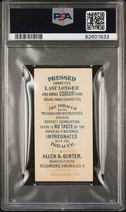 1890 Allen & Ginter N57 "Our Little Beauties" (PSA 2 GD) Scarce Type Card1