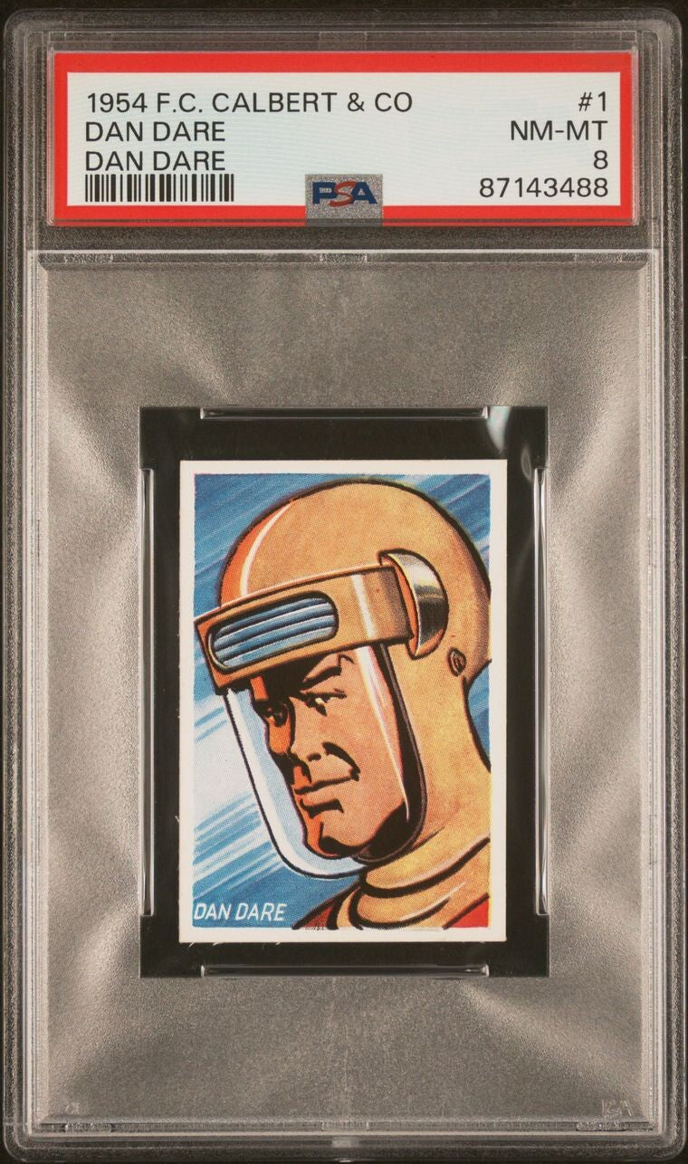 1954 Calvert & Co. "Dan Dare Series" #1 DAN DARE (PSA 8 NM/MT)0