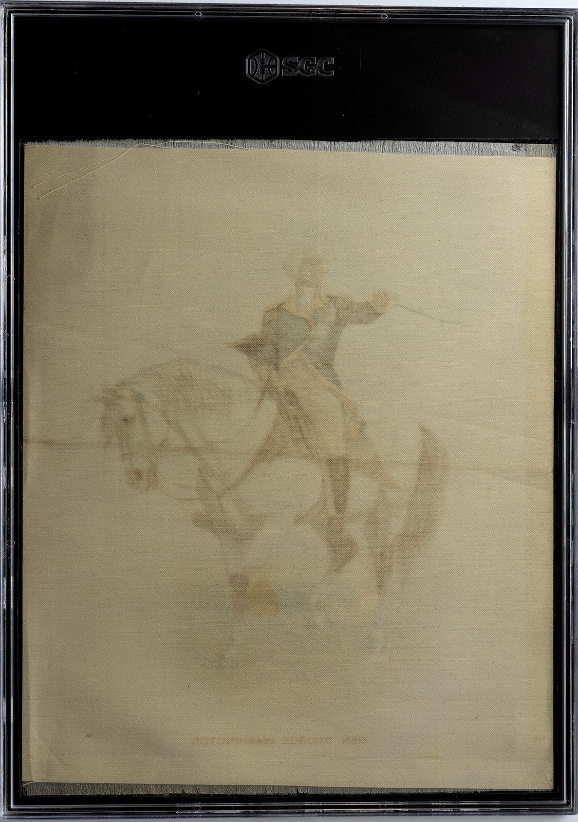 1910s S76 President George Washington LARGE Tobacco SILK (SGC 4 VG/EX) Rare1
