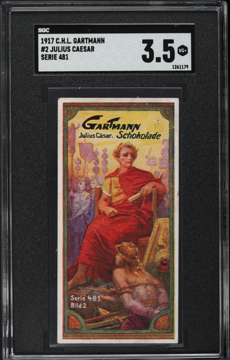 1917 C.H.L. Gartmann SERIE 481 (SGC 3.5 VG+) #2 Julius Caesar0