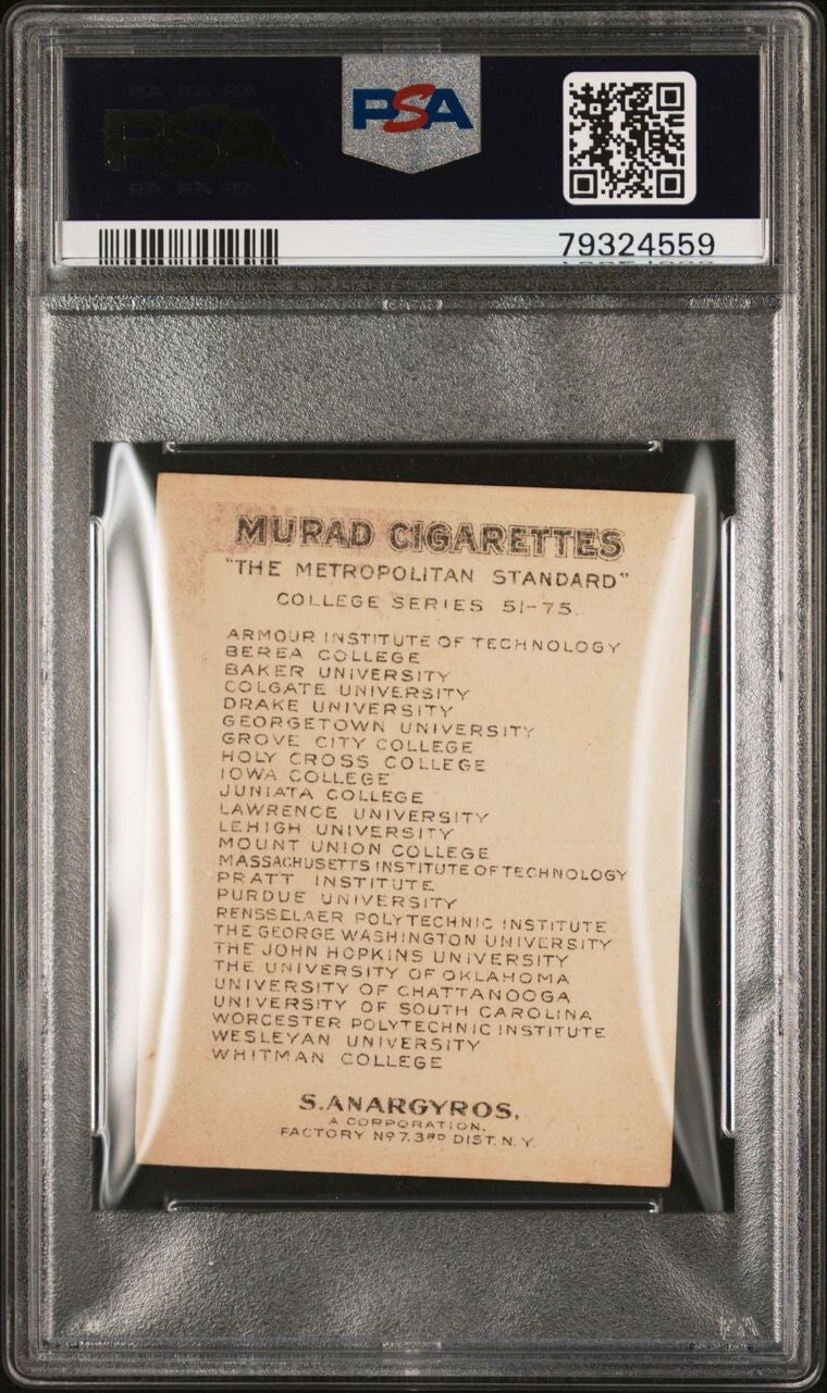 1910 11 T51 Murad College Series PURDUE UNIVERSITY (PSA 4 VG/EX) 2nd Ed. GOLF1