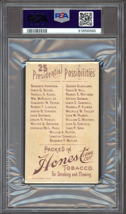 1888 N124 Duke Presidential Possibilities (PSA 4 VG/EX) William McKinley1