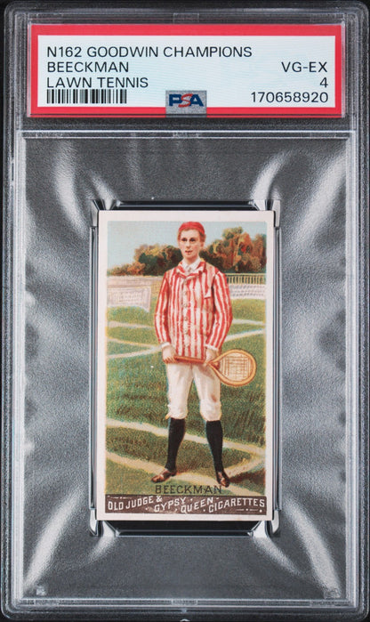 1888 N162 Goodwin Champions (PSA 4 VG/EX) TENNIS Beekman0