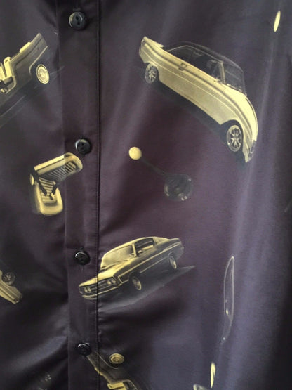 RARE Third Man Records JACK WHITE XL SHIRT w/ CARS The White Stripes DETROIT 2
