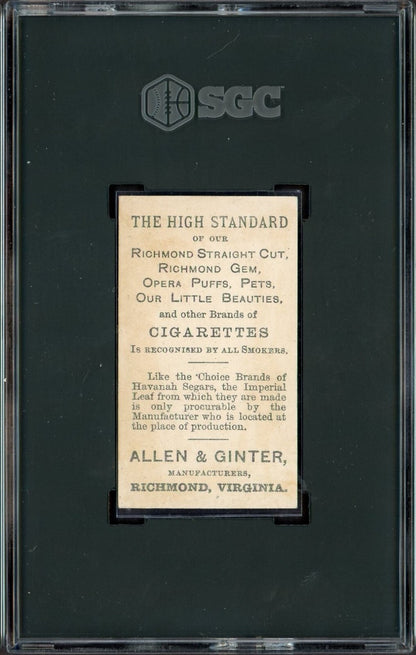1886 N65 Allen & Ginter Girls & Children (SGC 4 VG/EX) Child Holding Rifle1