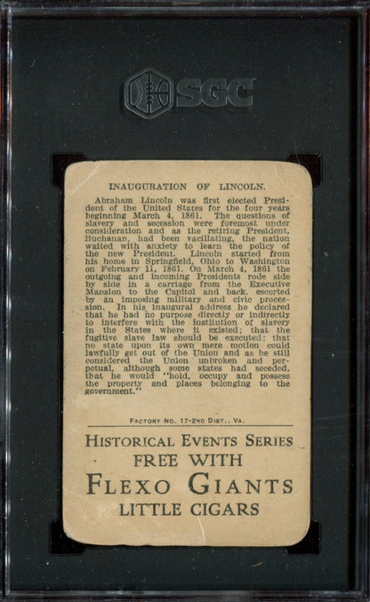 1910 T70 Inauguration of Lincoln Historical Events (PSA 2 GD) Flexo Giants1