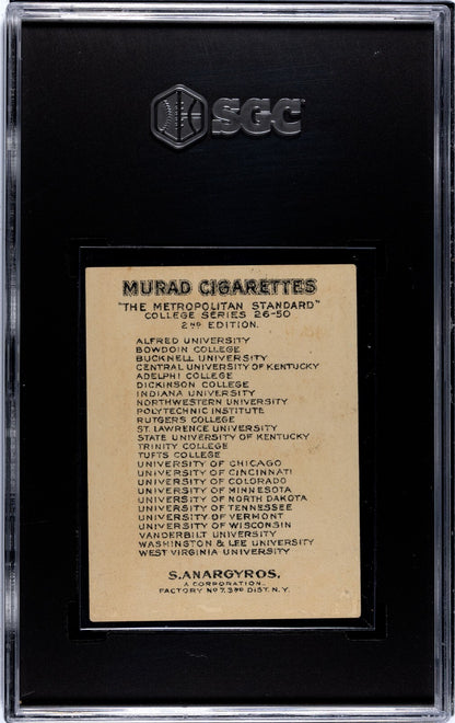 T51 MURAD COLLEGE SERIES University of North Dakota (SGC 6 EX/NM) Football1
