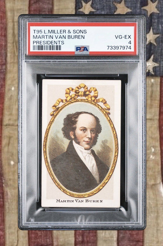 1887 LeRoy Cigars T95 Miller Presidents Martin Van Buren (PSA 4 VG/EX) 0 Higher0