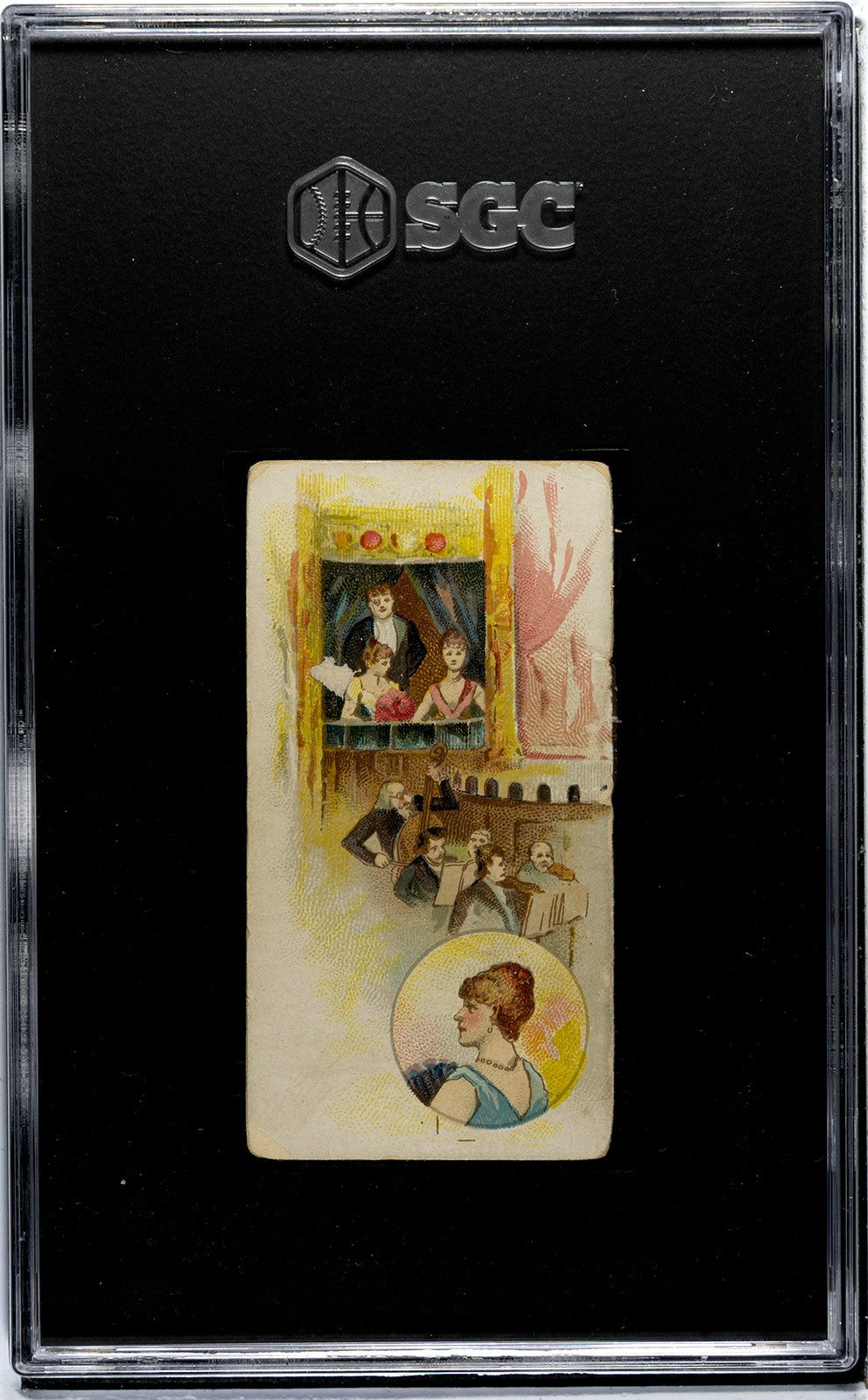 1889 N79 Duke Cigarettes HISTORY OF POOR BOYS (SGC 1.5 FR) Edwin Booth1