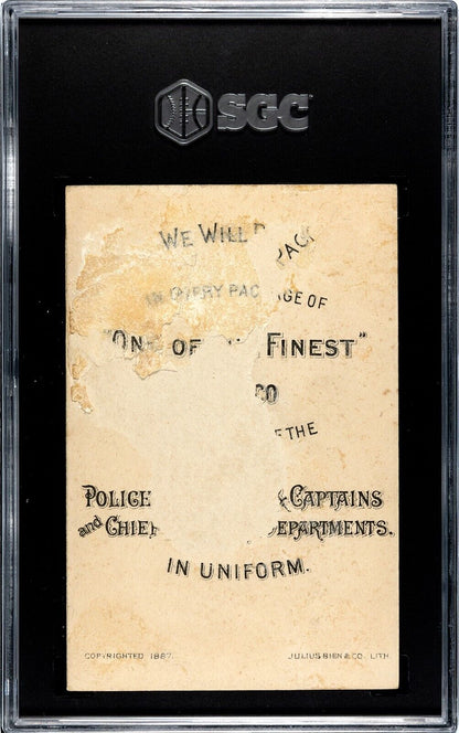 1888 Buchner N288 Police Inspectors & Captains & Fire Chiefs (SGC 1) P. Cassidy